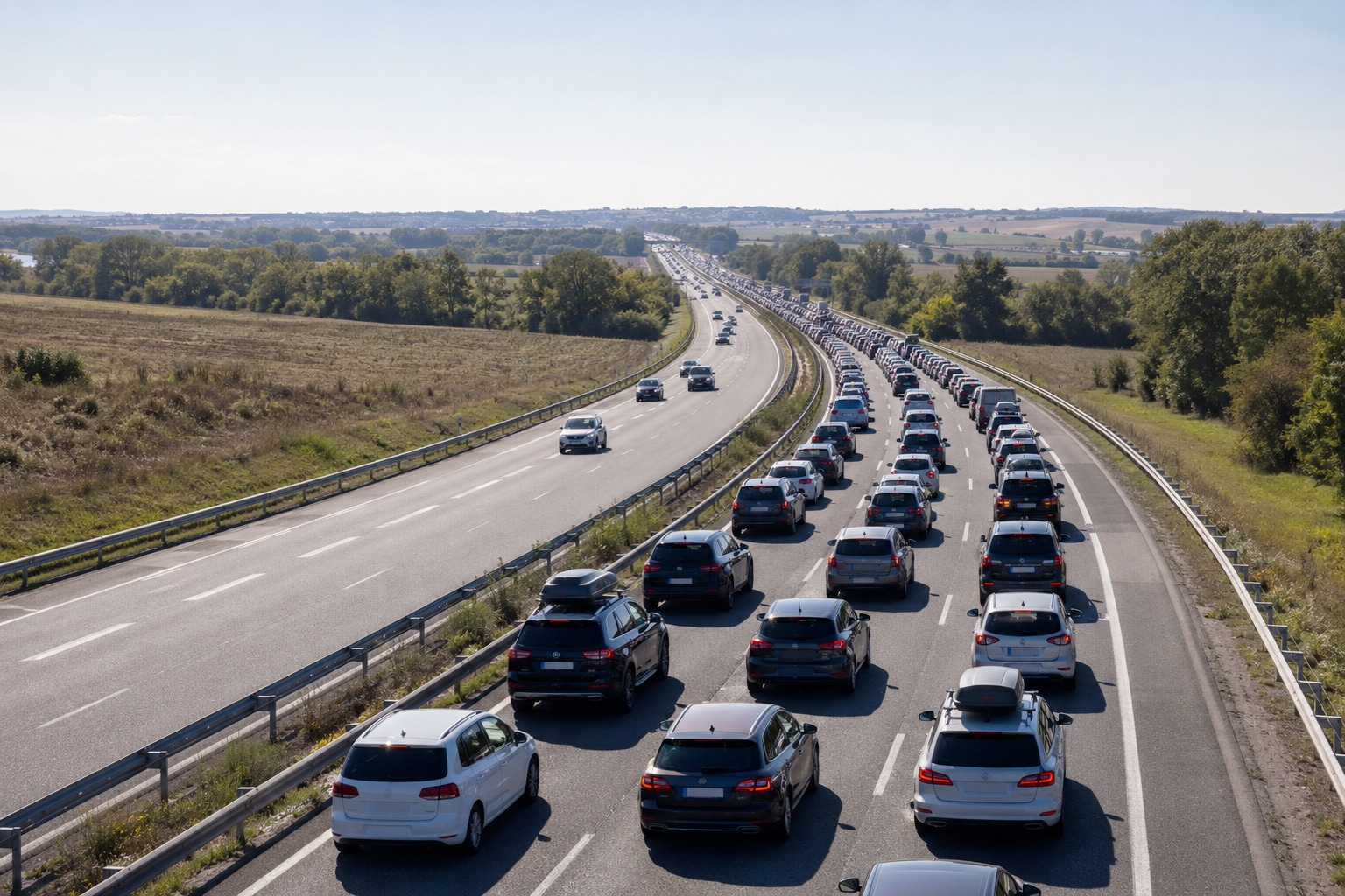 Une Retour Vacances Autoroute 2026