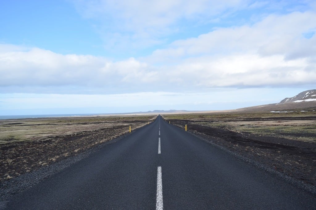 La Route 1 En Islande