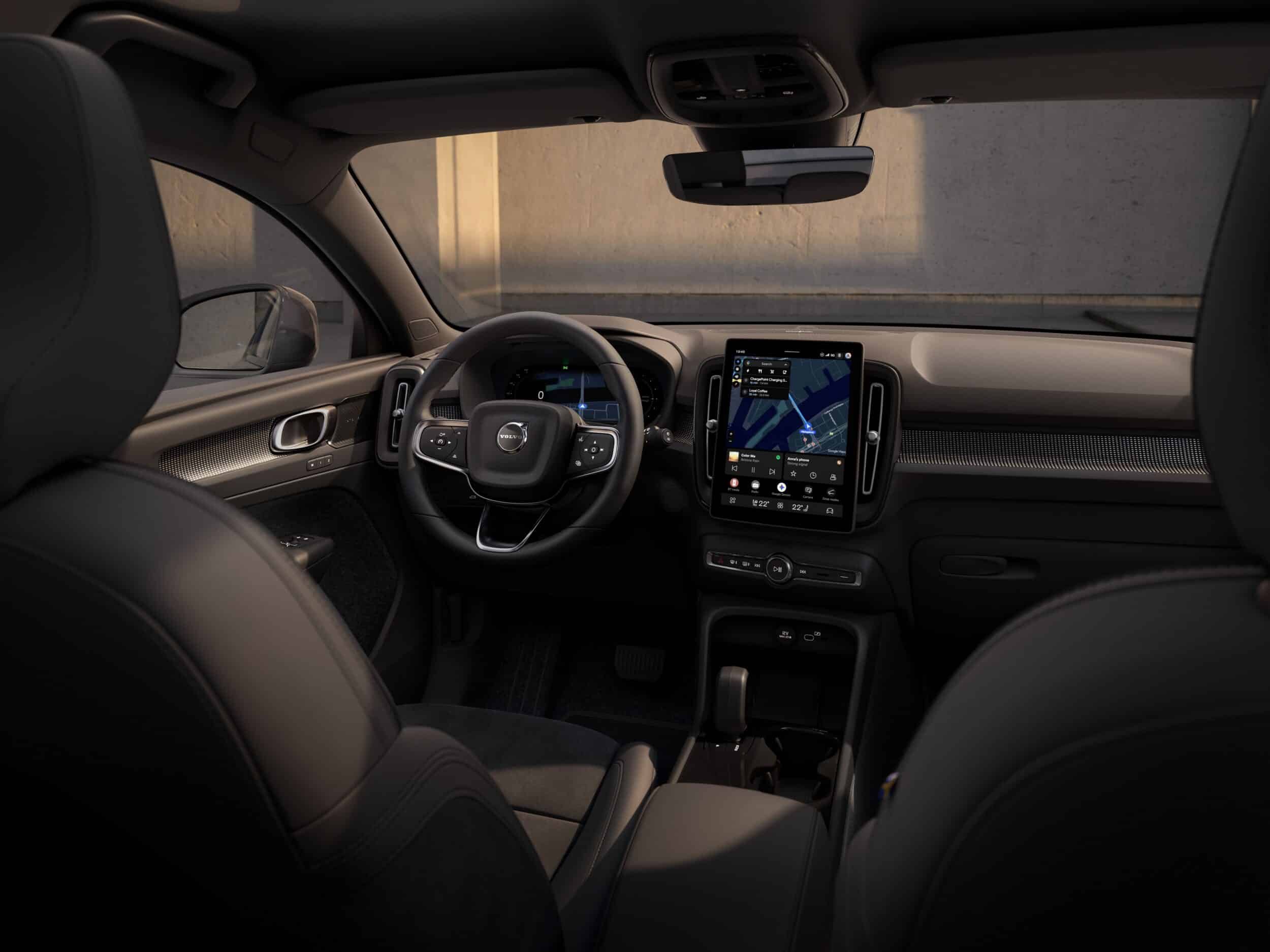 The New Volvo Ec40 Interior Dash