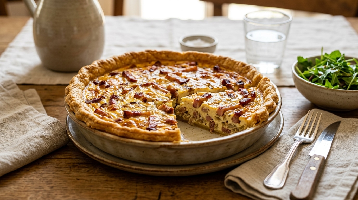 Arrete De Mettre Du Gruyere Dans Ta Quiche Une Amie Lorraine Ma Montre Ce Quon Y Met Vraiment La Bas Featured