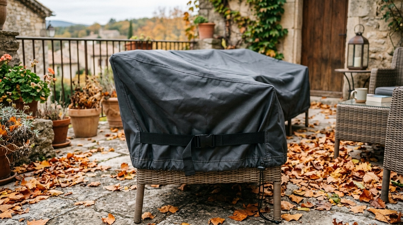 Avant De Bacher Votre Salon De Jardin Cet Automne Regardez Le Bas De La Housse Cest La Que Se Joue Le Sort Des Coussins Et Du Cadre Featured