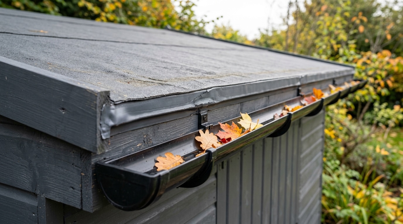 Ce Detail Oublie Sur Le Toit Va Ruiner Votre Abri De Jardin Le Reflexe De 5 Minutes Pour Bloquer La Pluie Cet Automne Featured