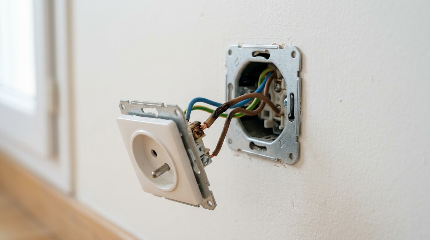 Ce Gresillement Derriere La Prise Du Salon Nest Pas La Faute Du Chargeur Ce Que Les Electriciens Trouvent En Demontant La Plaque Featured