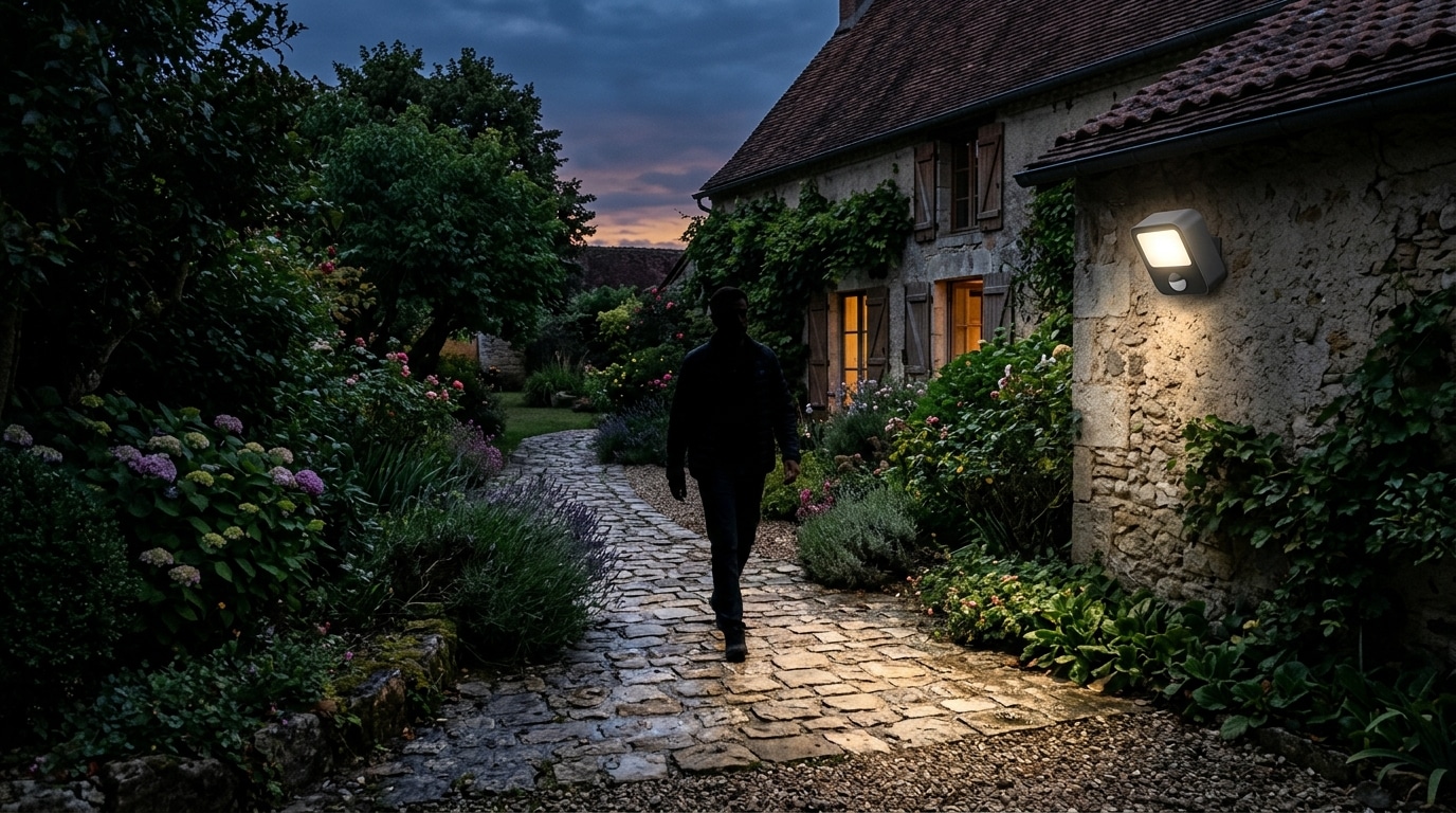 Ce Projecteur Repere Chez Action Eclaire Le Jardin Sans Electricien Ce Qui Se Declenche Quand On Approche Featured