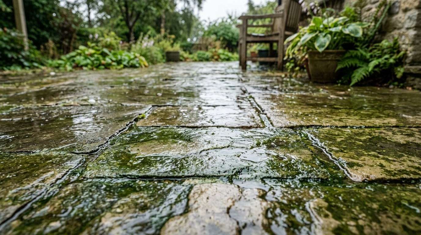 Des Les Premieres Pluies Dautomne Le Piege Se Referme Sur Le Jardin Le Reflexe A 14 E Chez Leroy Merlin Pour Garder Une Terrasse Neuve Featured