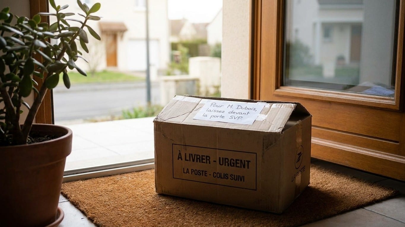 Elle a laissé le livreur déposer son colis devant la porte : une heure plus tard, la vraie question n'était plus de savoir...