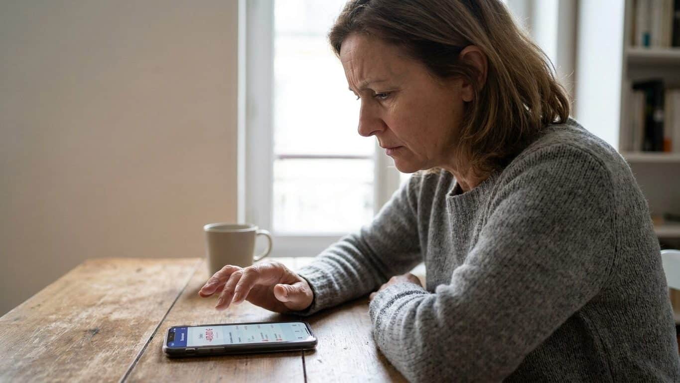 Elle a validé sur son téléphone l'opération que son conseiller lui dictait : 8 400 euros sont partis, et c'est une phrase ...