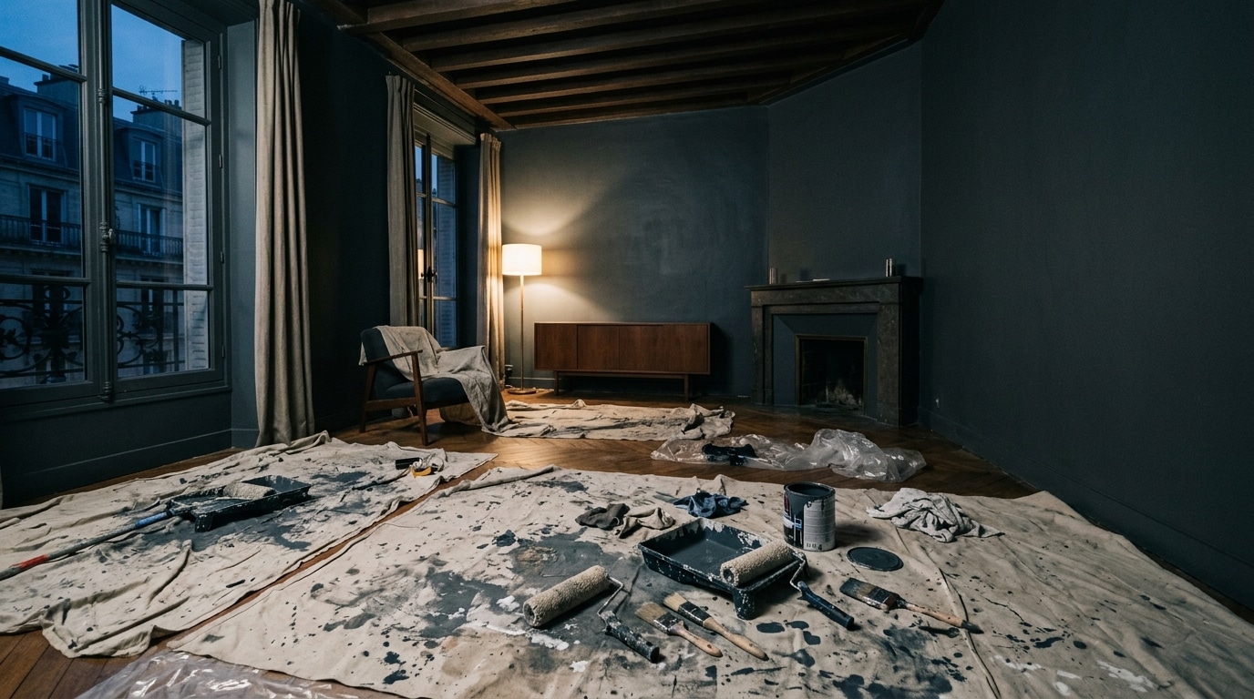 Elle voulait agrandir son salon en repeignant les quatre murs : le soir, les décorateurs ont immédiatement repéré son erreur
