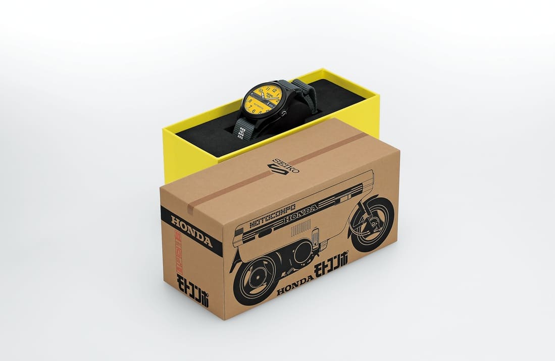 La Motocompo, cette mini-moto pliable que Seiko fait renaître au poignet