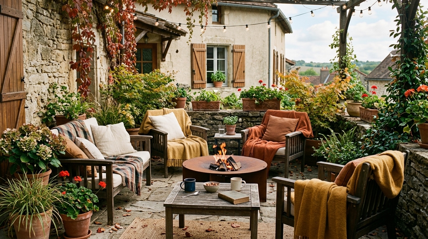 Fini La Terrasse Abandonnee Des Septembre Ce Que Les Paysagistes Installent Desormais Pour Tenir Jusqua Lhiver Featured