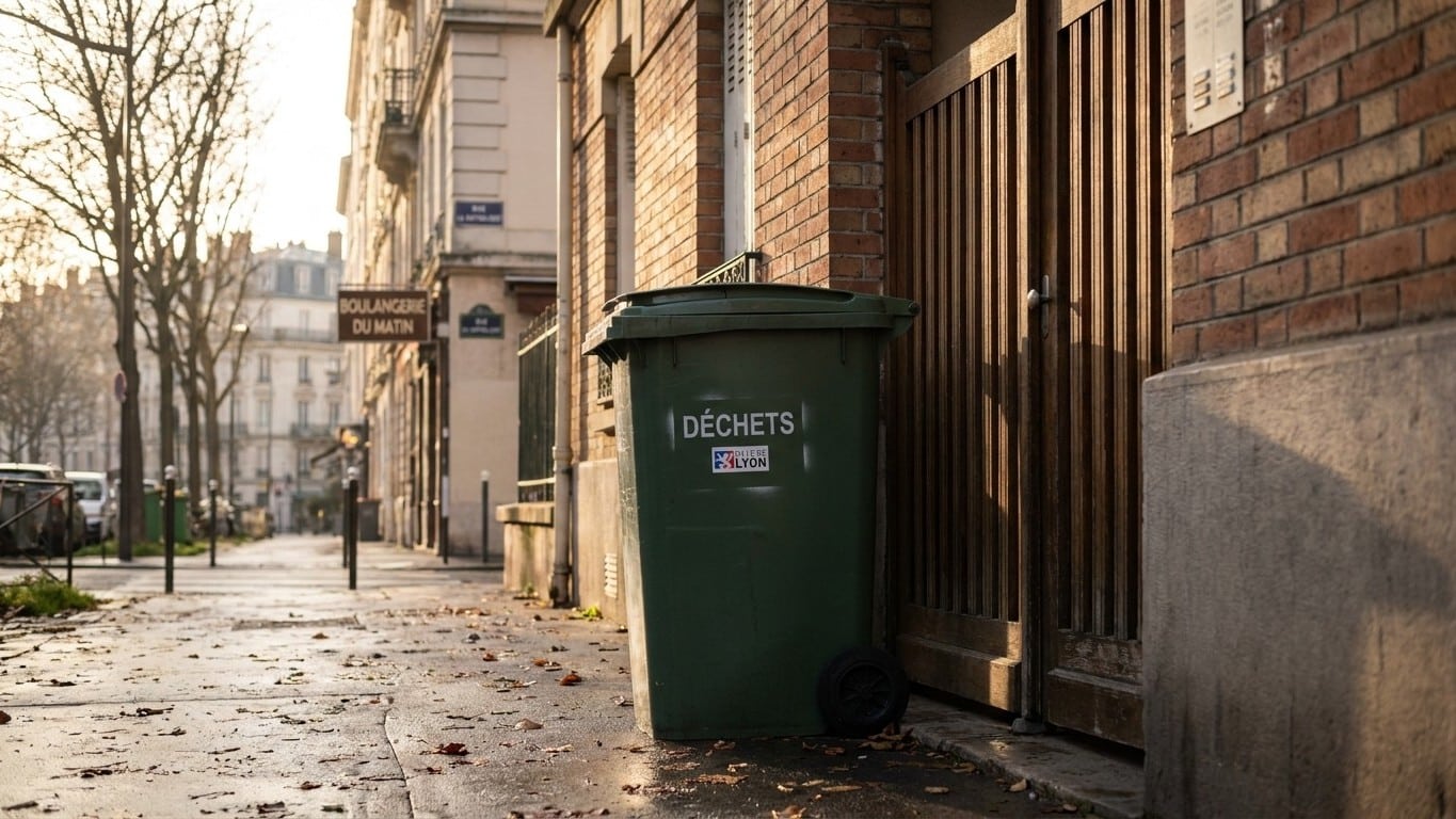 Fini le bac laissé sur le trottoir sept jours sur sept : ce que la mairie peut y voir dès qu'il gêne l'entrée d'à côté