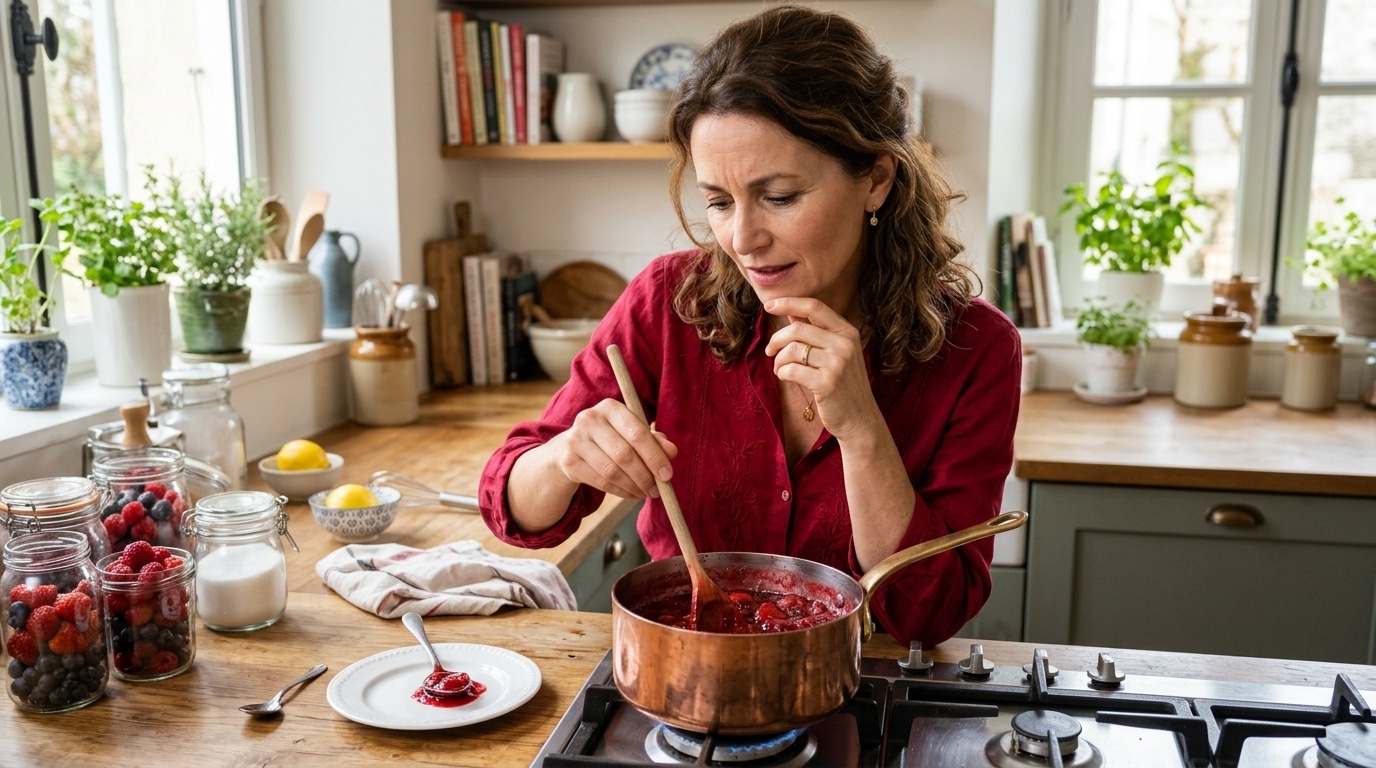 Fini Le Thermometre Et Les Cuissons A Rallonge Ce Test Dune Assiette Froide Dit En Dix Secondes Si La Confiture A Bien Pris Featured