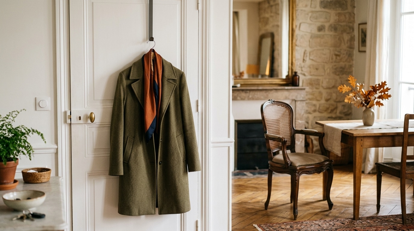 Fini Les Manteaux Jetes Sur Le Dossier De La Chaise Ce Que Les Decorateurs Accrochent A La Place Ne Demande Aucune Vis Featured