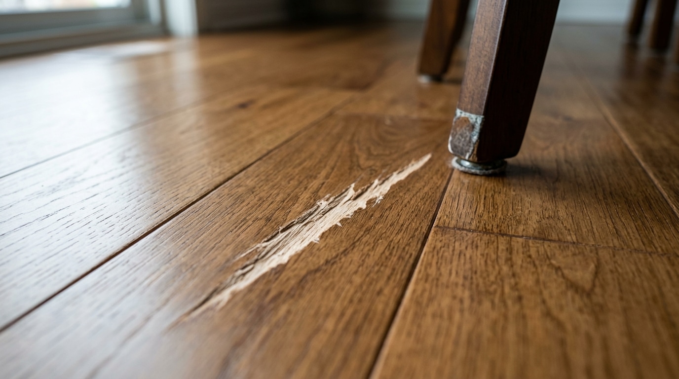 Fini Les Traces De Chaises Sur Le Parquet Ce Que Les Poseurs De Sols Collent Sous Les Meubles Avant De Les Bouger Featured
