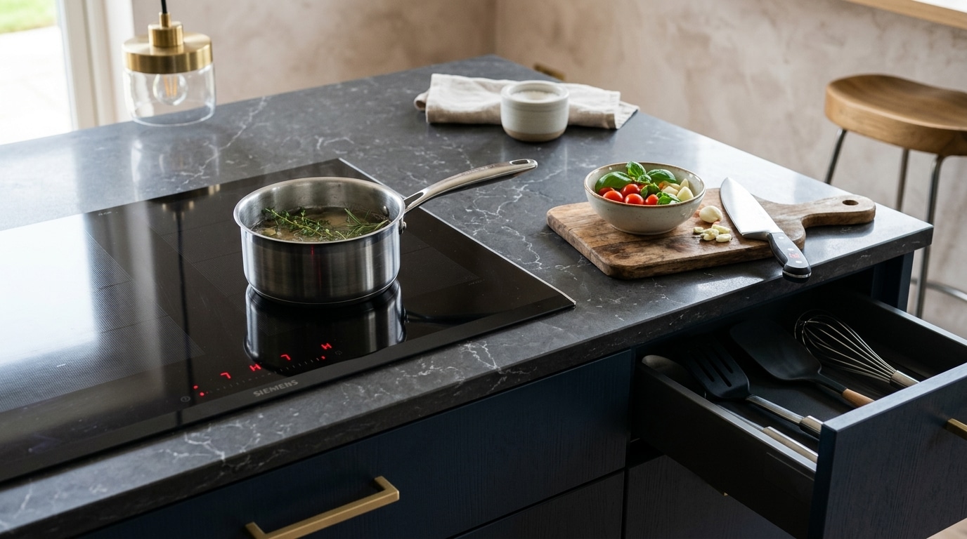Fini Lilot Central Qui Isole Le Cuisinier Ce Que Les Cuisinistes Posent A La Place En 2026 Rassemble Tout Le Monde Featured
