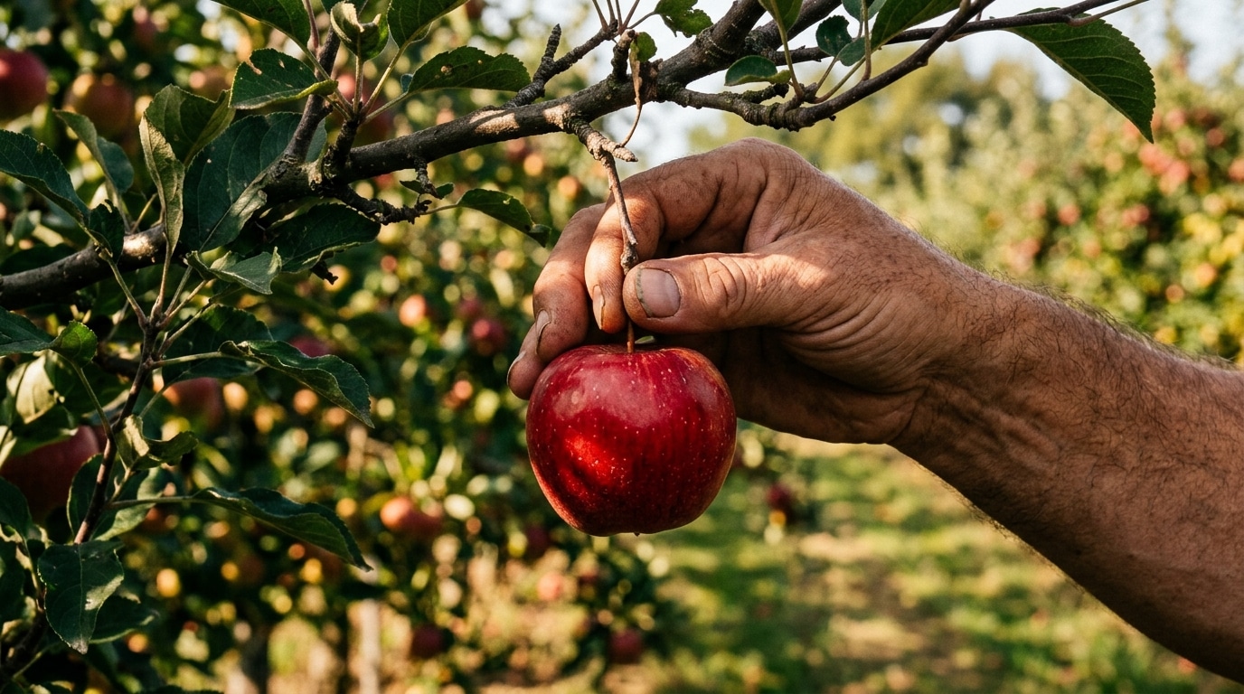 Glissez La Main Sous La Pomme Sans Tirer Le Geste Que Les Arboriculteurs Font Pour Les Conserver Bien Plus Longtemps Featured