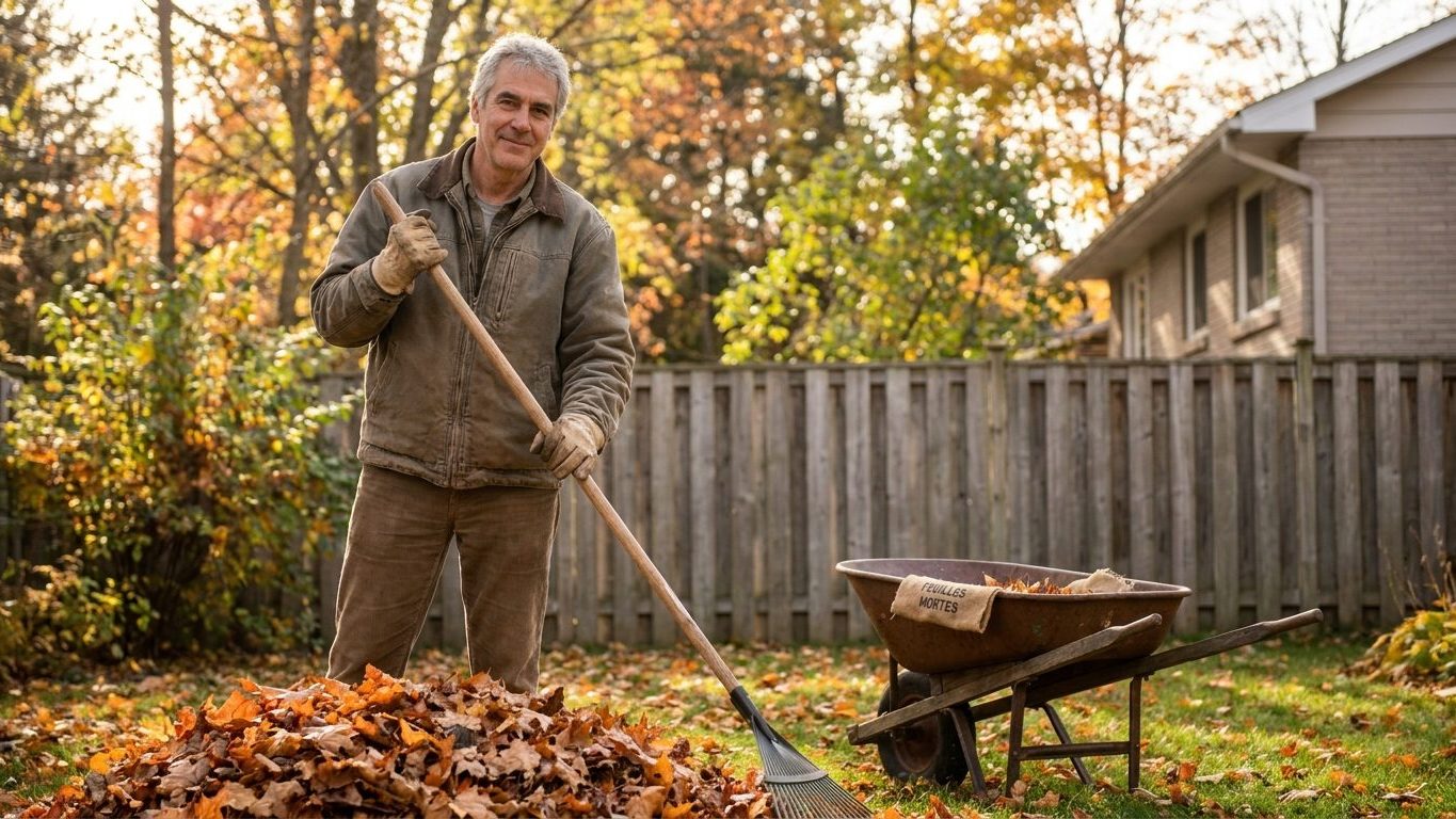 Il a brûlé ses feuilles mortes au fond du jardin comme il l'a toujours fait : ça peut lui coûter 750 €, incinérateur compris