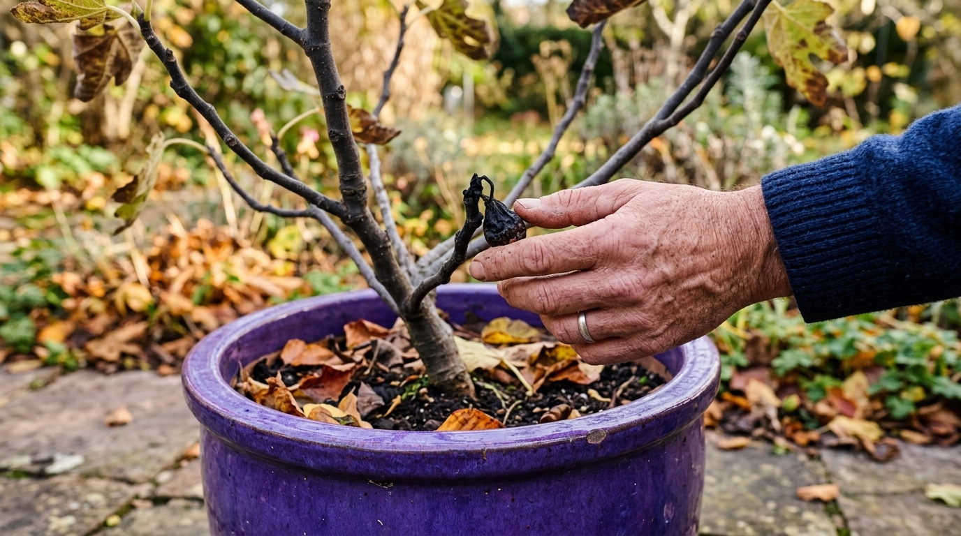 Il Voulait Preparer Son Figuier Avant Lhiver Quelques Semaines Apres La Taille Le Gel A Revele Son Erreur Featured