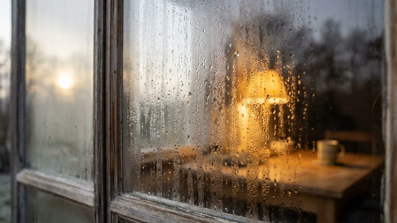 J'ai bourré de mousse expansive le tour de ma fenêtre pour ne plus sentir le courant d'air : au premier matin de buée, il ...
