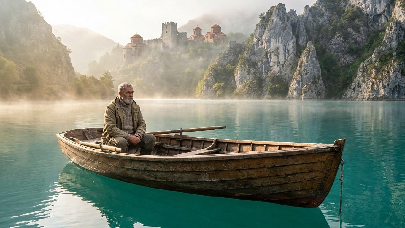 J'ai découvert ce lac des Balkans par hasard en cherchant une étape sur la route, et je ne retournerai plus jamais sur les...