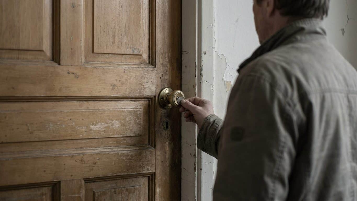 J'ai dû déposer la porte des toilettes pour atteindre ma mère restée enfermée à l'intérieur : le serrurier m'a montré ce q...