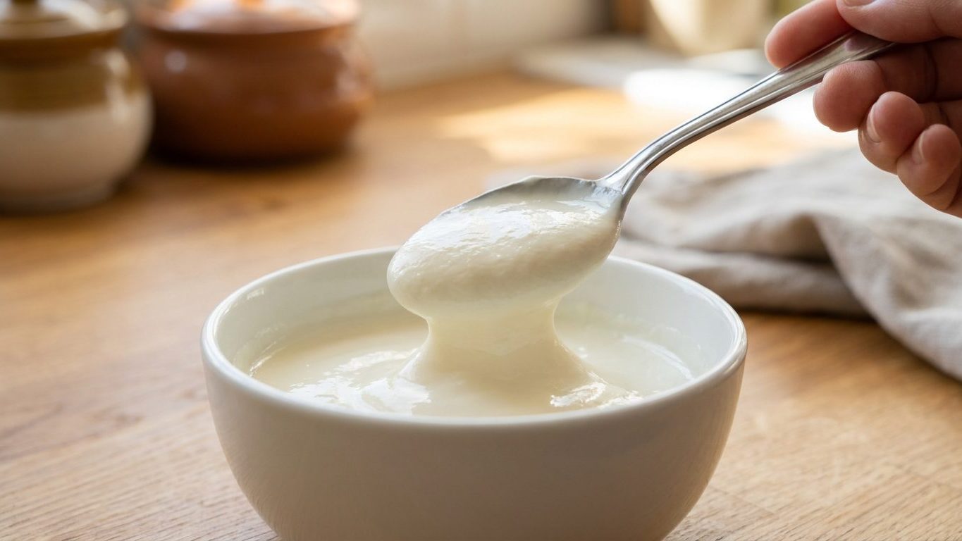 J'ai fait mes yaourts avec un litre de lait entier juste pour voir : mes invités m'ont demandé de quel fromager ils venaient