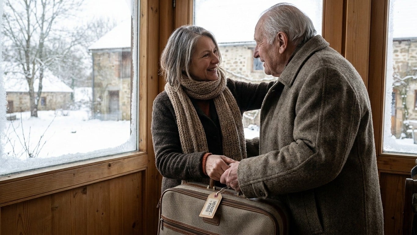 J'ai installé mon père chez moi pour l'hiver : à la caisse d'allocations familiales, on m'a expliqué ce qui s'arrête le jo...