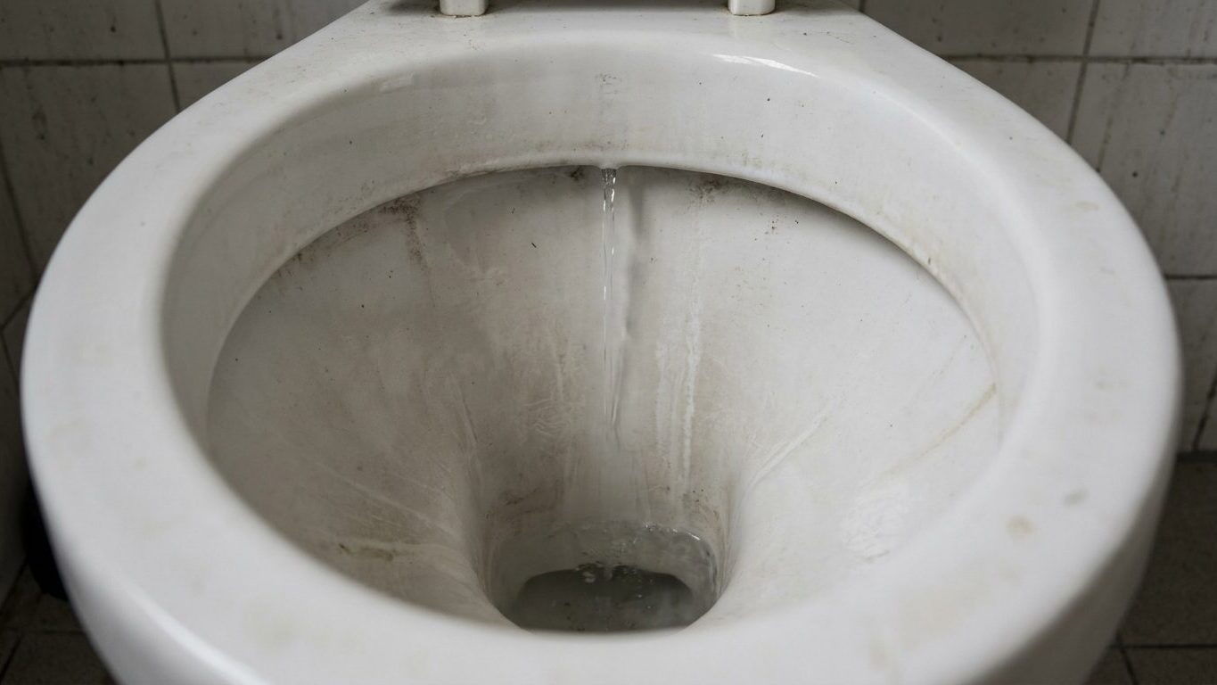 J'ai laissé couler ce filet d'eau dans la cuvette tout l'hiver sans rien entendre : au service des eaux, on m'a expliqué l...