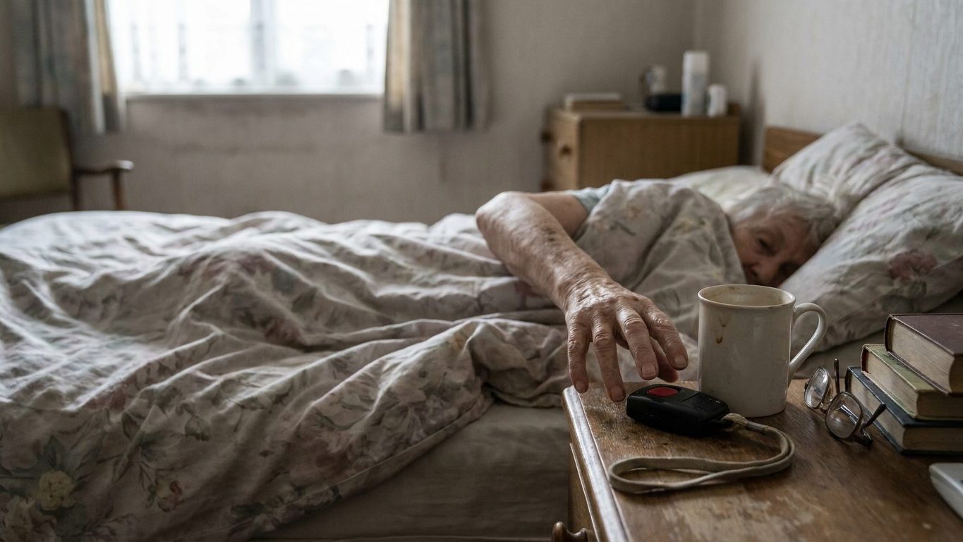 J'ai payé la téléassistance de ma mère chaque mois pendant deux ans : le jour de sa chute, le médaillon dormait dans le ti...