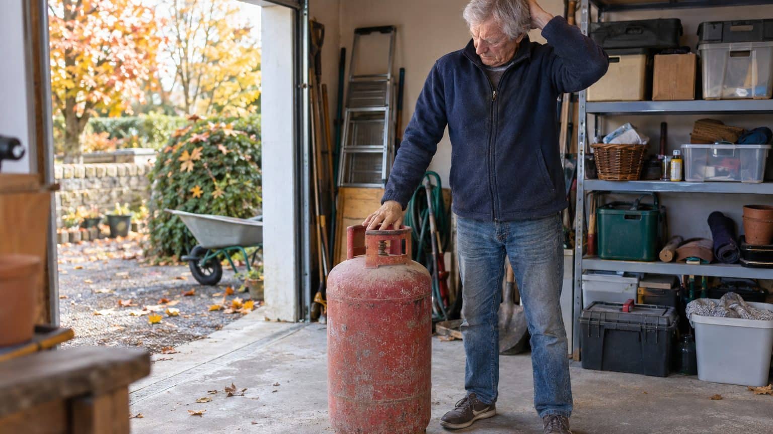 J'ai rapporté trois vieilles bouteilles de gaz oubliées au fond du garage : au comptoir du magasin, on m'a expliqué pourqu...