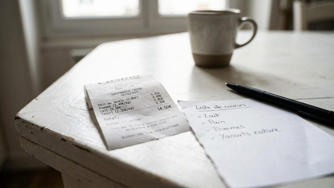 J'ai refait exactement les mêmes courses pendant un mois dans le même magasin : au moment de comparer mes tickets, j'ai co...