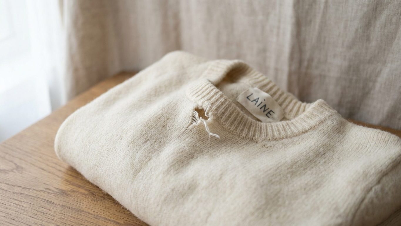 J'ai ressorti mes pulls d'hiver rangés depuis 6 mois dans leur sac fermé : en les dépliant, j'ai compris ce qui avait trav...