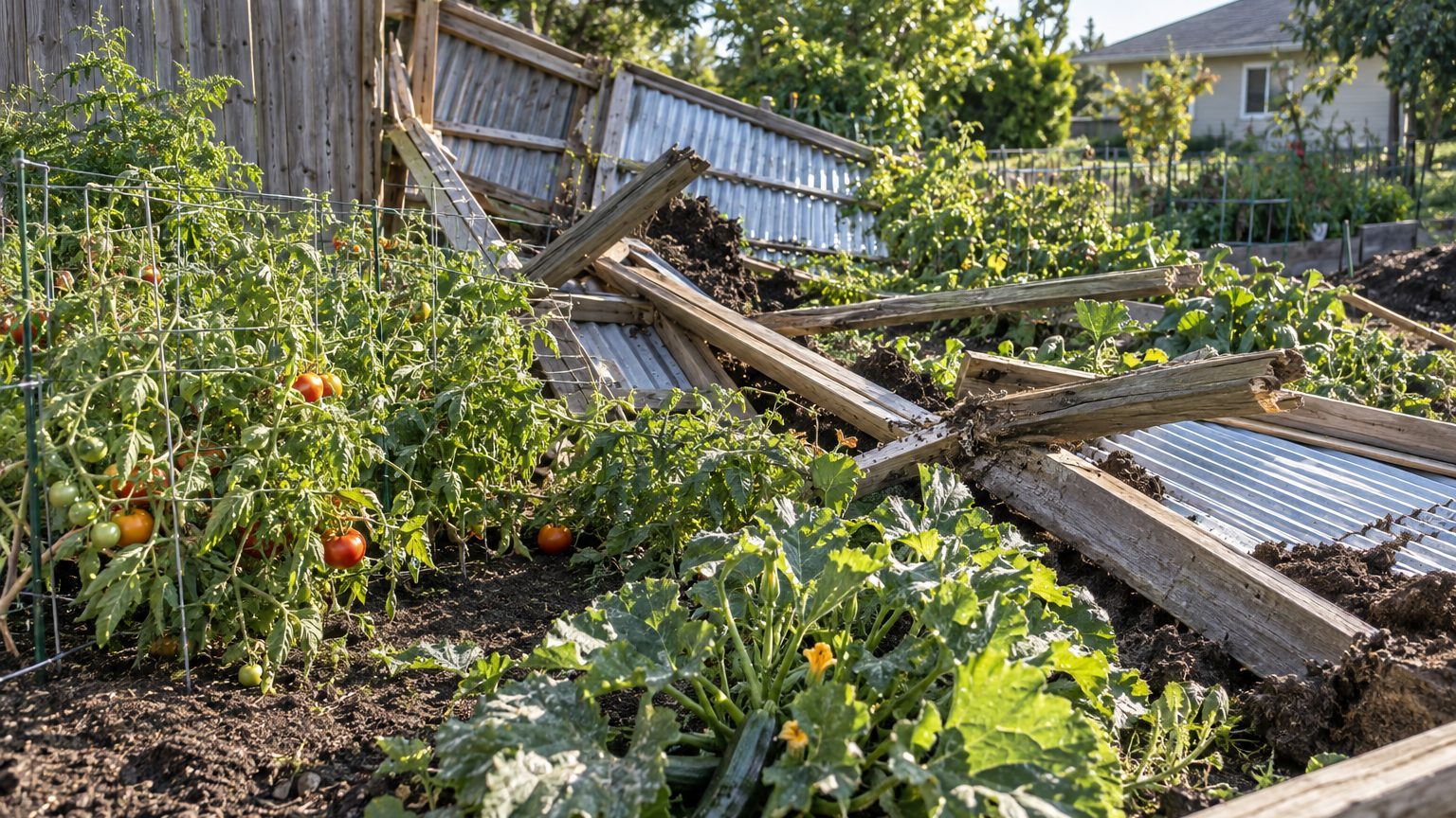 J'ai retrouvé ma clôture couchée dans le potager au lendemain du coup de vent : à l'assurance, on m'a expliqué pourquoi ma...