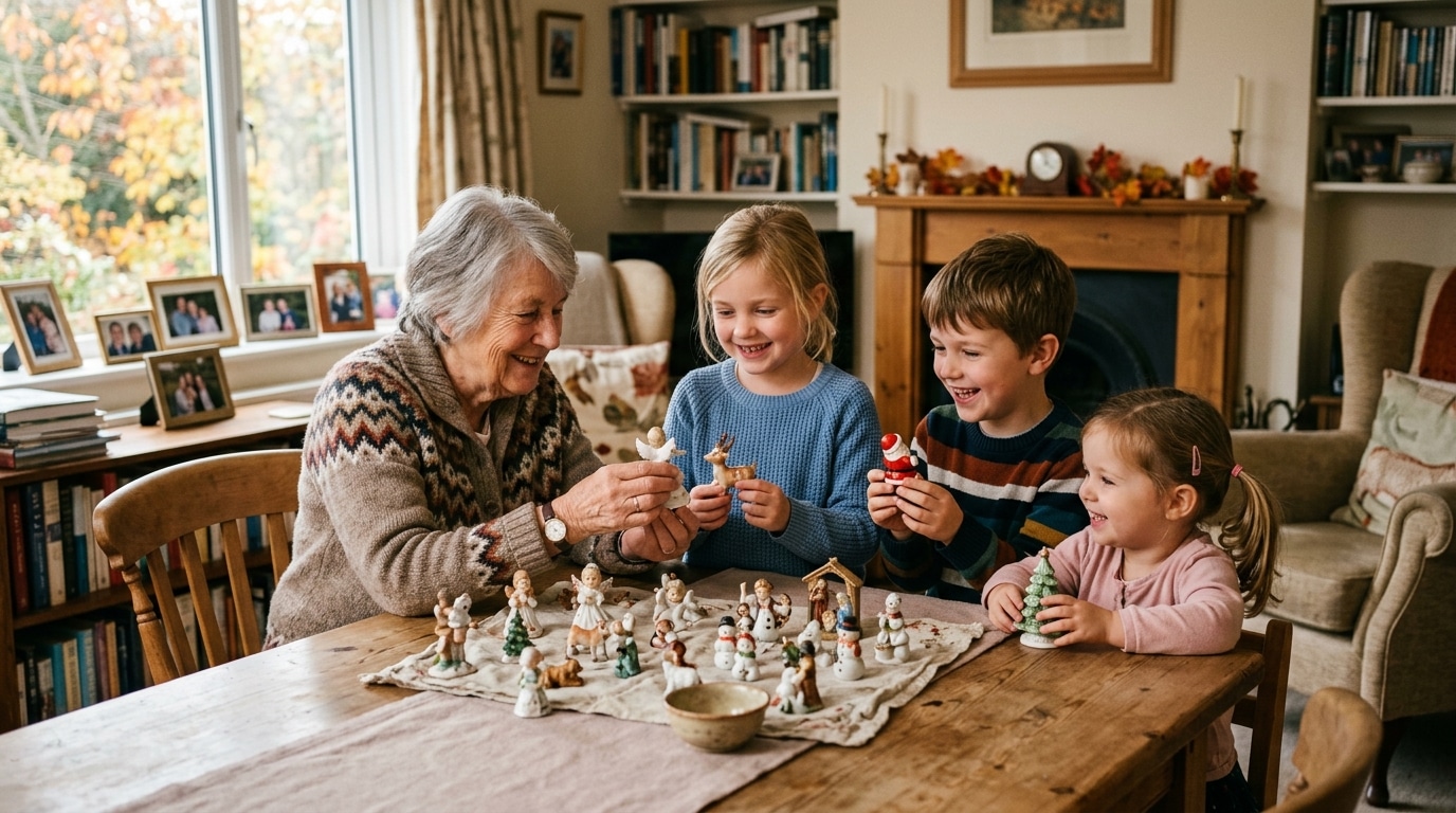Jai Commence A Preparer Noel Des Que Ces Figurines En Porcelaine A 093 E Sont Arrivees Chez Action Mes Petits Enfants Ont Voulu Repartir Chacun Avec La Sienne Featured