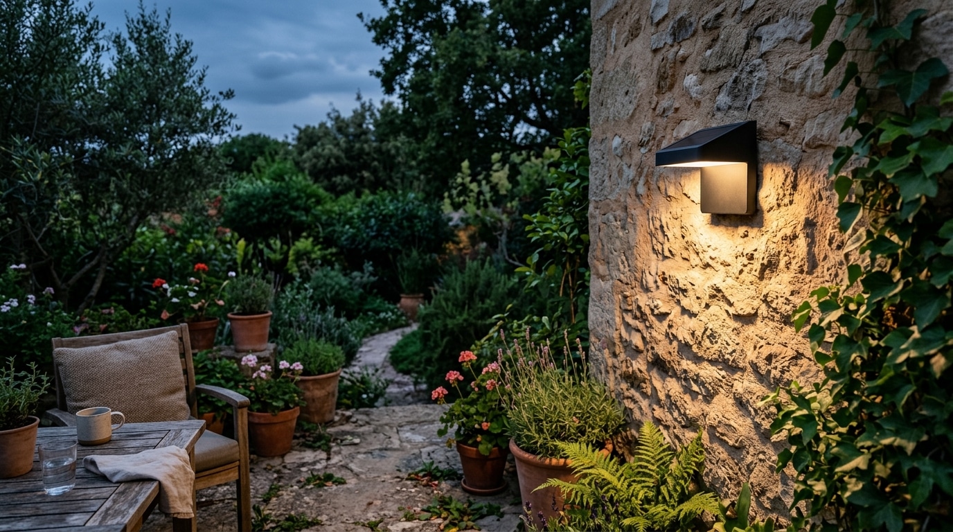 Jai Enfin Trouve La Solution Pour Eclairer Mon Jardin Le Soir Avec Cette Applique Murale Solaire A 699 E Chez Action Featured