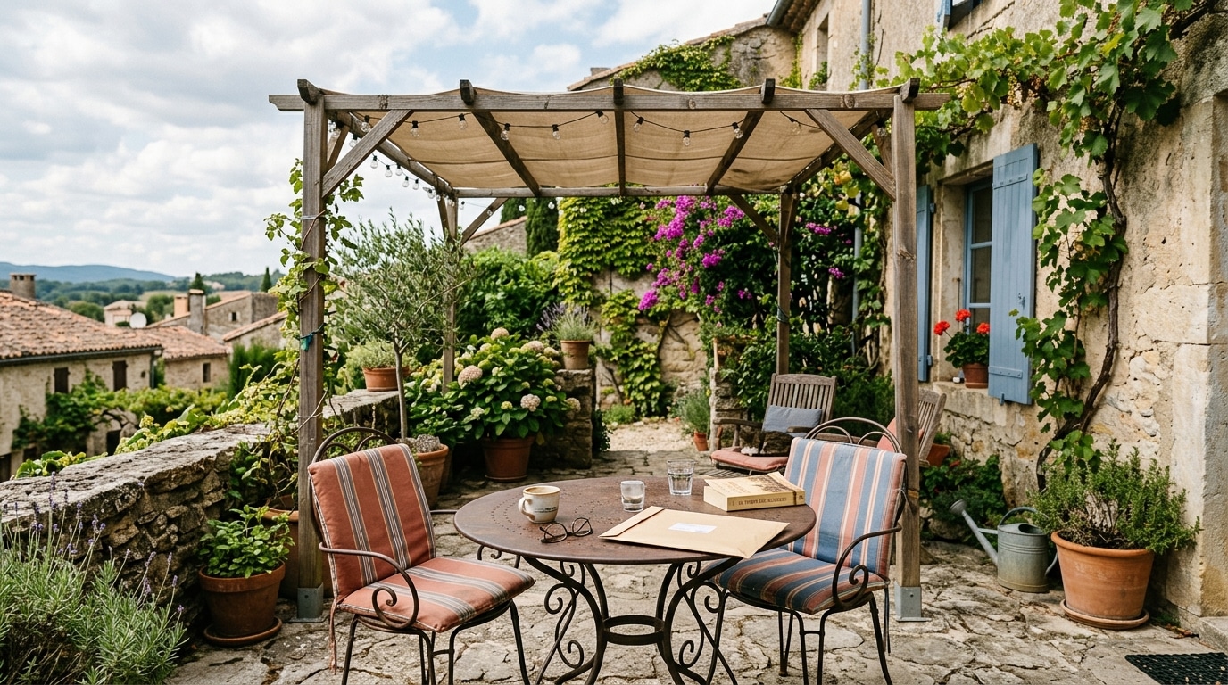 Jai Laisse Ma Pergola Demontable Sur La Terrasse Apres Lete Le Courrier Des Impots Est Arrive Pour Une Histoire De Jours Featured