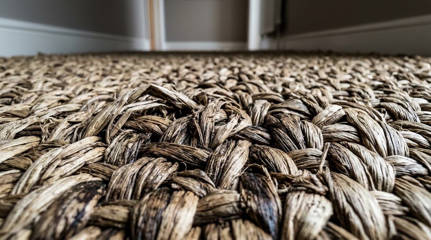 Jai Pose Du Jonc De Mer Dans Mon Couloir Pour Le Cote Naturel Au Premier Automne Humide Il Etait Trop Tard Featured