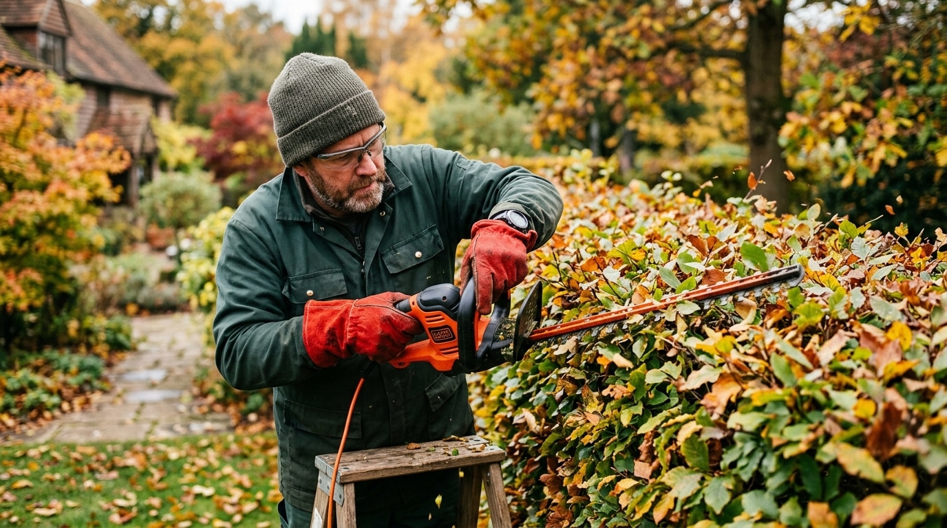 Jai Taille Ma Haie Bien Droite Avant Lhiver Au Premier Coup De Vent Des Trous Sont Apparus Sur Toute La Longueur Featured