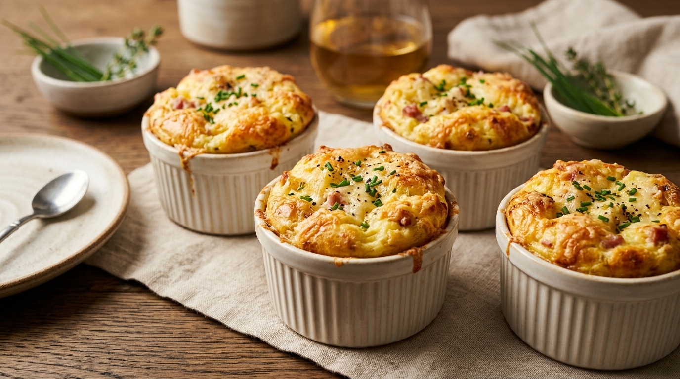 Jai Transforme Des Patates Un Peu De Jambon Et Du Fromage En Petits Souffles Le Plateau A Ete Devalise Avant Larrivee Du Dernier Invite Featured