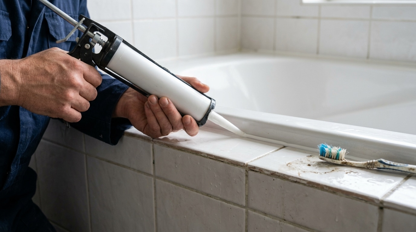 Je Grattais Mes Joints Moisis A La Brosse A Dents Cette Cartouche De Silicone A 299 E Chez Action A Mis Fin A La Corvee Featured