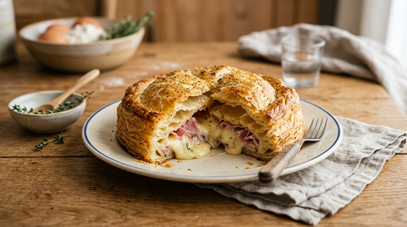 Je Nachete Plus De Tourtes Toutes Faites En Magasin Celle Au Jambon Cru Et Au Beaufort Est Aussi Gourmande Que Savoureuse Featured