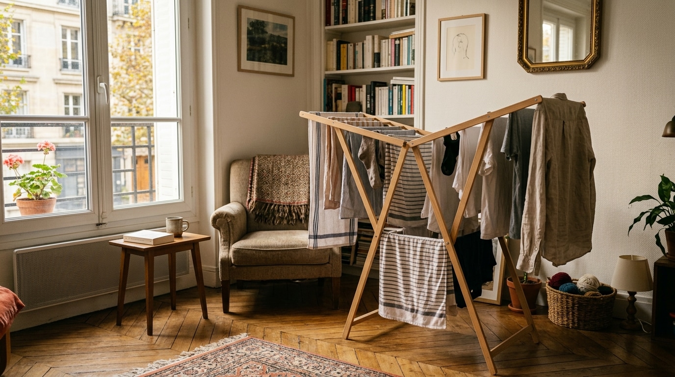 Je Narrivais Plus A Etendre Mon Linge En Hauteur Cet Etendoir A 34 E A Mis Fin A La Corvee Featured