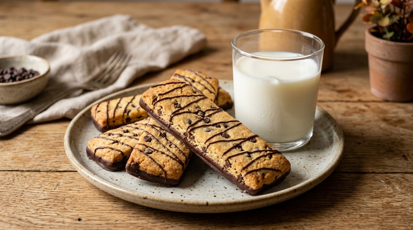 Je Ne Fais Plus Jamais De Cookies Ronds La Version En Barres Que Mes Petits Enfants Trempent Dans Leur Lait Featured