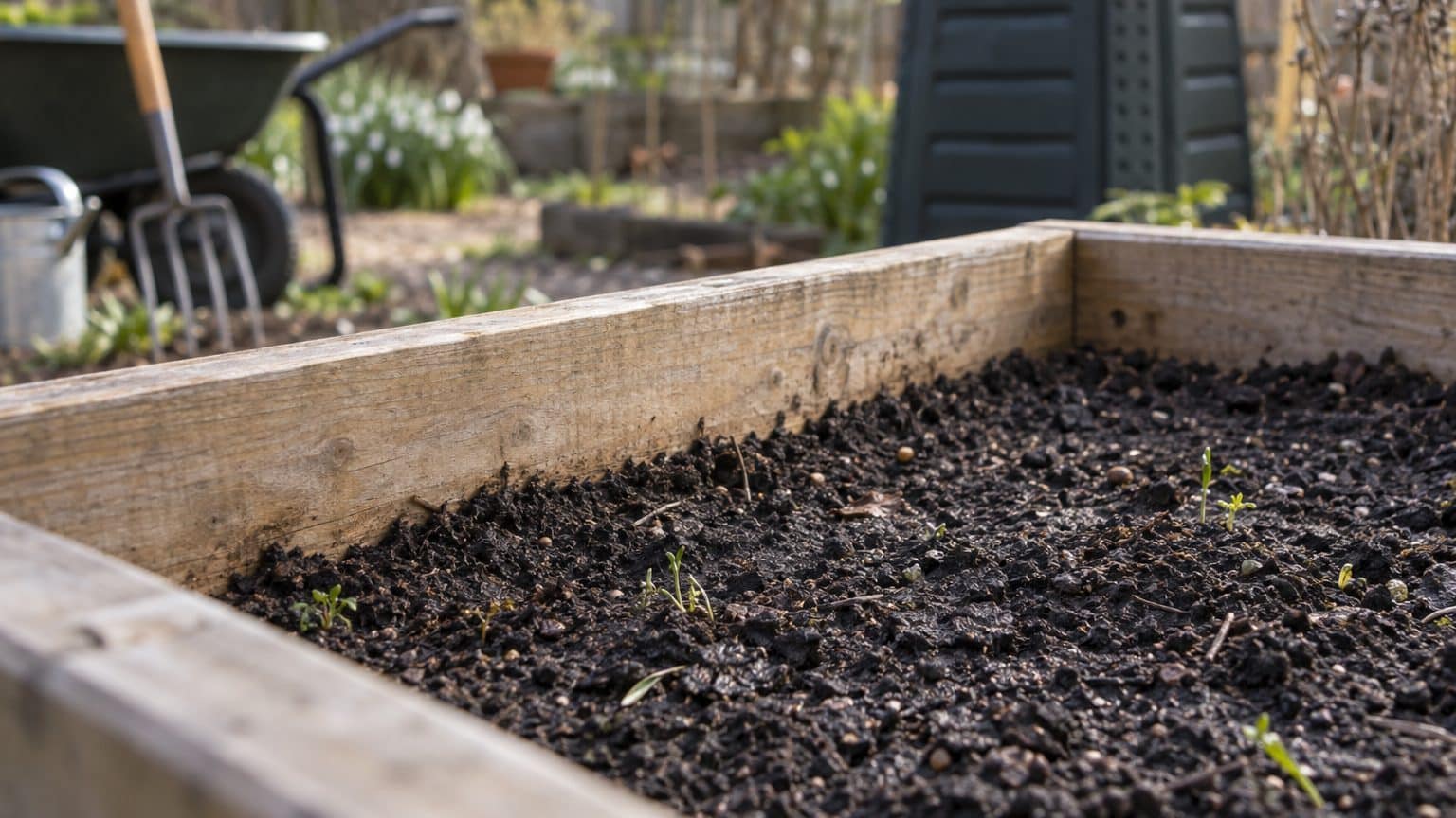 « Je pensais avoir rempli mon potager surélevé à ras bord cet automne » : pourquoi la terre achetée au mètre cube se paie ...