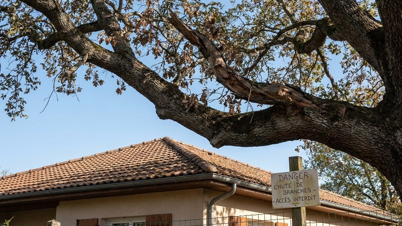 « Je pensais pouvoir couper la branche du voisin qui menace mon toit » : à la mairie, on m'a expliqué qui doit faire le pr...
