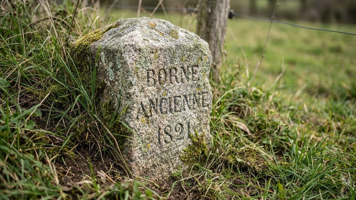 « Je pensais qu'une simple pierre au fond du jardin pouvait se déplacer d'un mètre » : chez le géomètre, on m'a expliqué c...