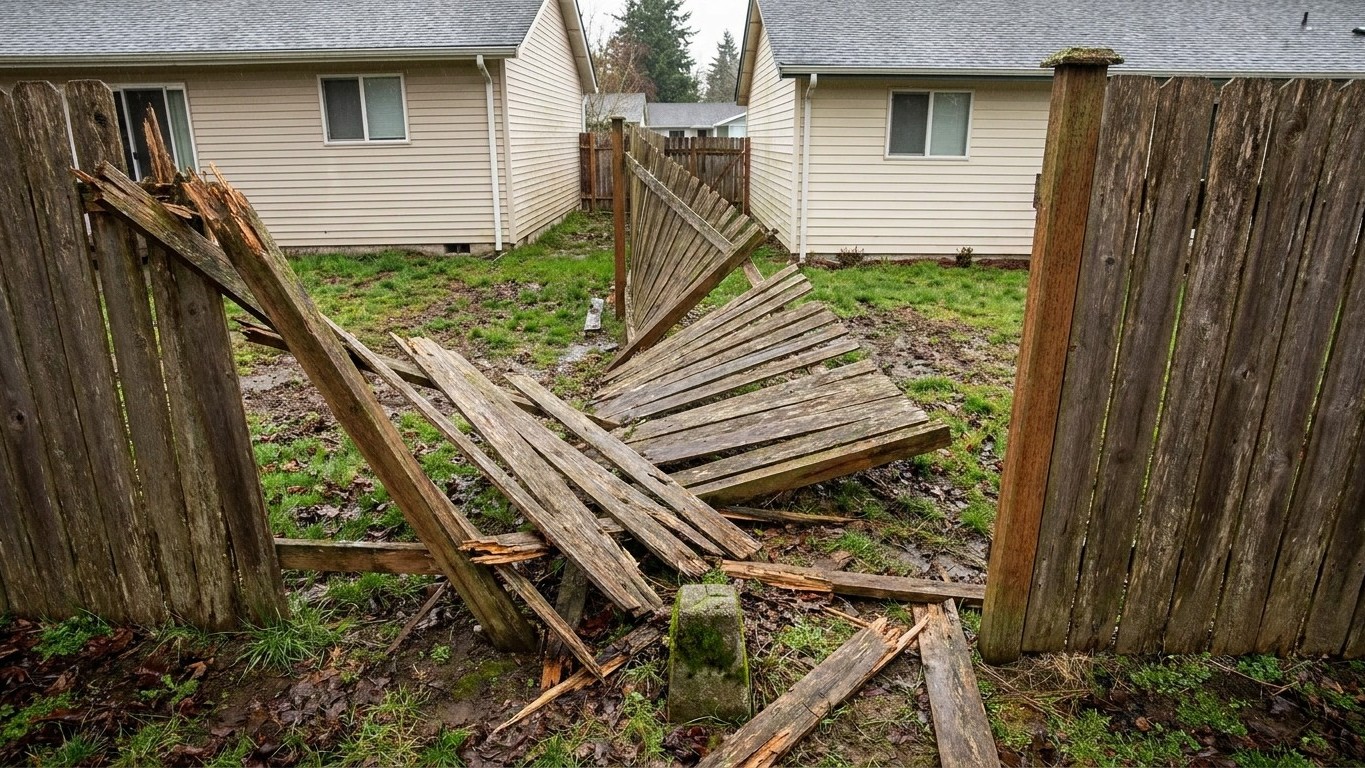 « Je pensais que la clôture abîmée par la tempête se partageait en deux » : ce qui décide vraiment qui paie la réparation