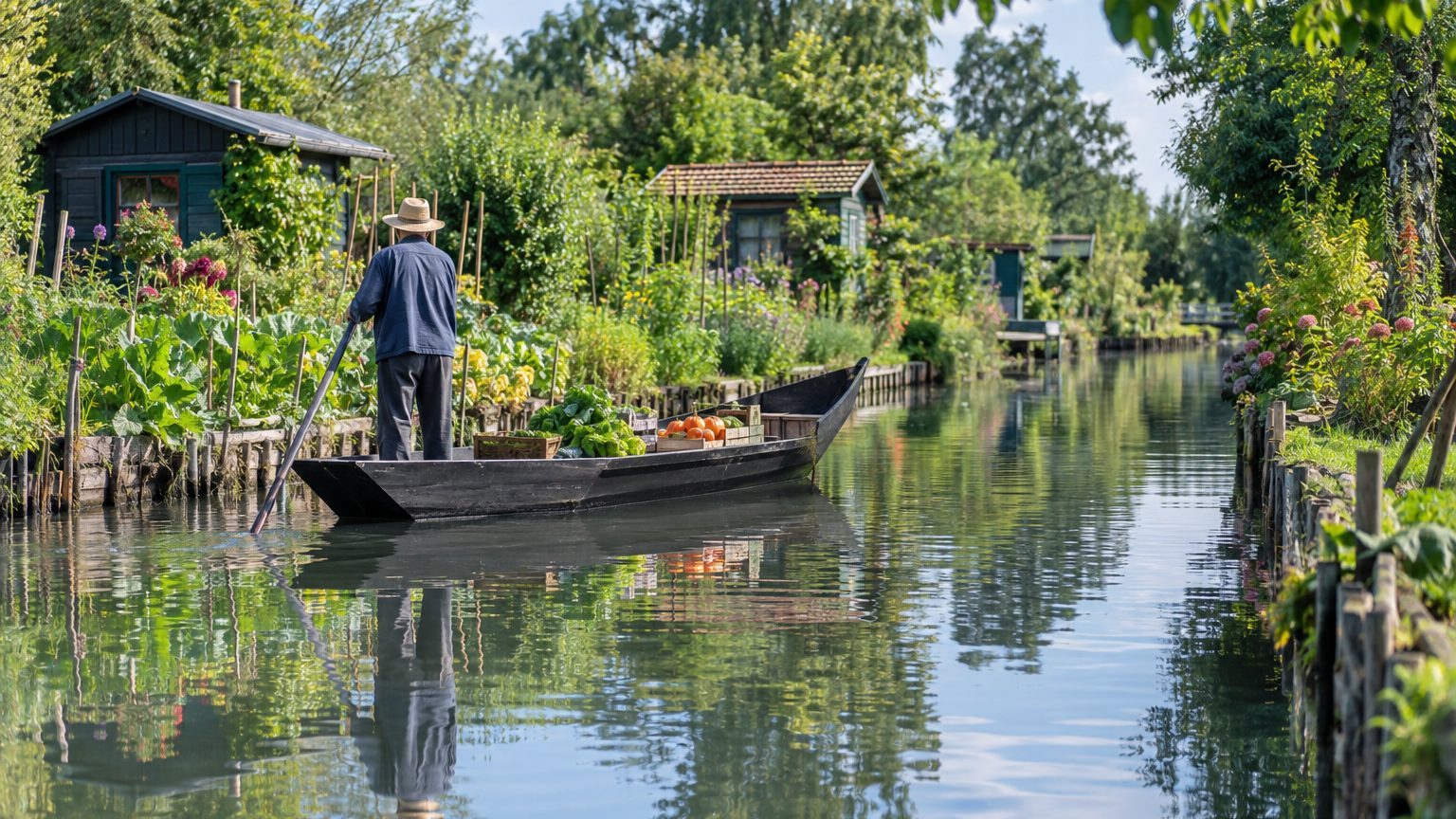 Je traversais Amiens sans m'arrêter depuis vingt ans : le jour où j'ai pris la barque, j'ai découvert 65 kilomètres de can...