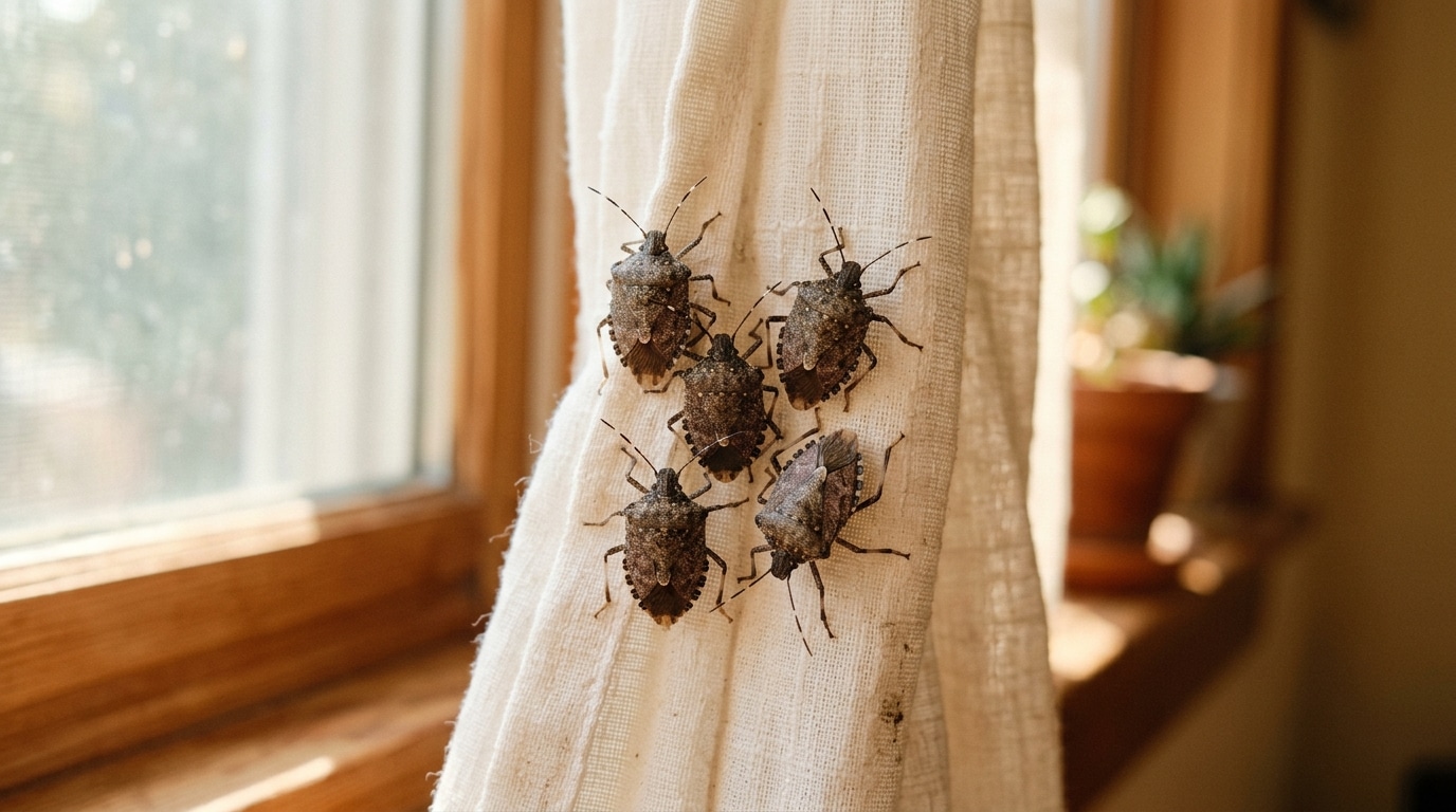La Punaise Diabolique Ne Se Pose Pas Sur Vos Rideaux Nimporte Quand Si Elle Apparait Fin Septembre Votre Maison A Quelque Chose Quelle Cherche Featured