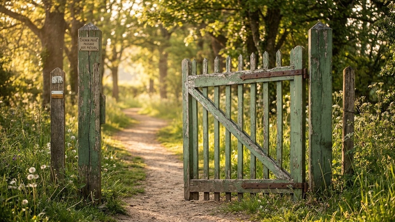 Le chemin qui traverse le terrain d'un parent âgé ne s'efface pas quand la maison change de mains : ce que le propriétaire...